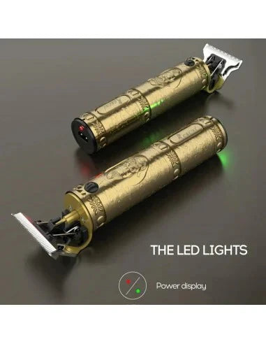 Set Aparat Tuns Cu Precizie Pentru Contur + Aparat De Ras Electric Cu Incarcare USB