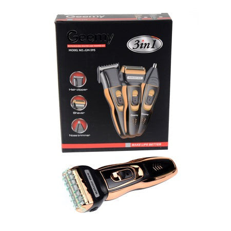Aparat de tuns si ras 3 in 1 Geemy Multishaver