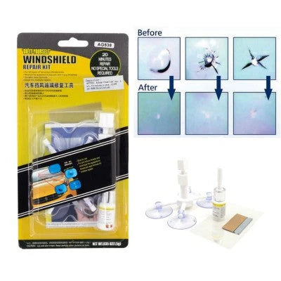 Kit pentru Repararea Parbrizului Auto – Adeziv UV