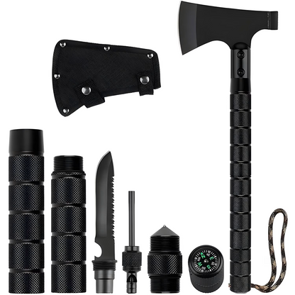 Kit Topor Multifuncțional pliabil - Negru