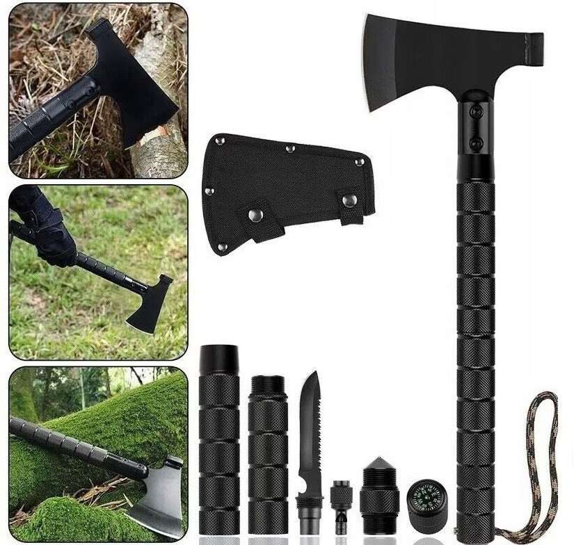Kit Topor Multifuncțional pliabil - Negru