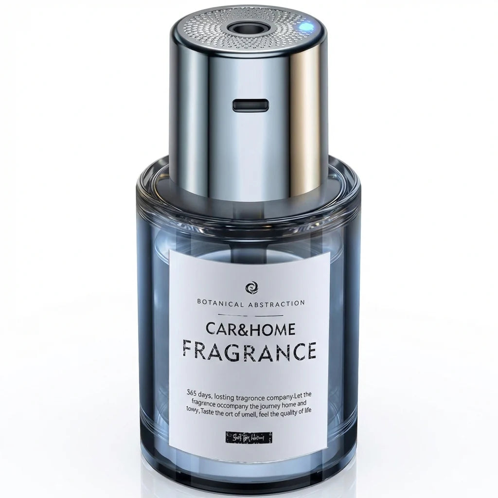 Difuzor Odorizant Automat 160ml pentru Auto și Casă, Acumulator Reîncărcabil, 5 Trepte de Intensitate, Aromaterapie Portabilă