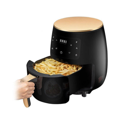 Friteuză cu Aer Cald (Air Fryer) Digitală 6L, 2400W, Funcție Coacere