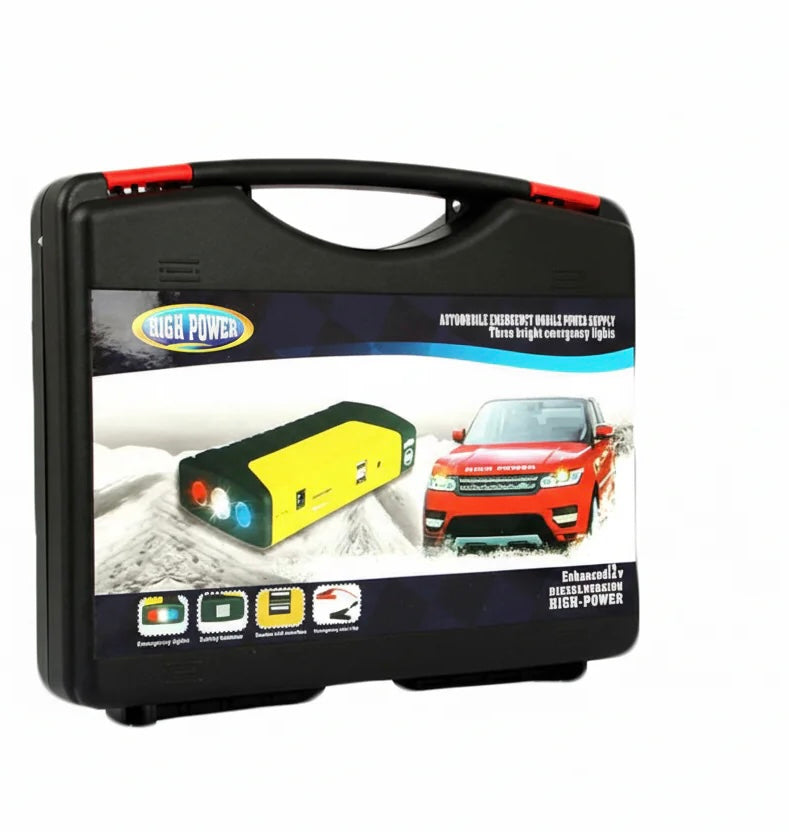 Starter Auto Portabil - Jump Starter 68800mAh cu Compresor Aer