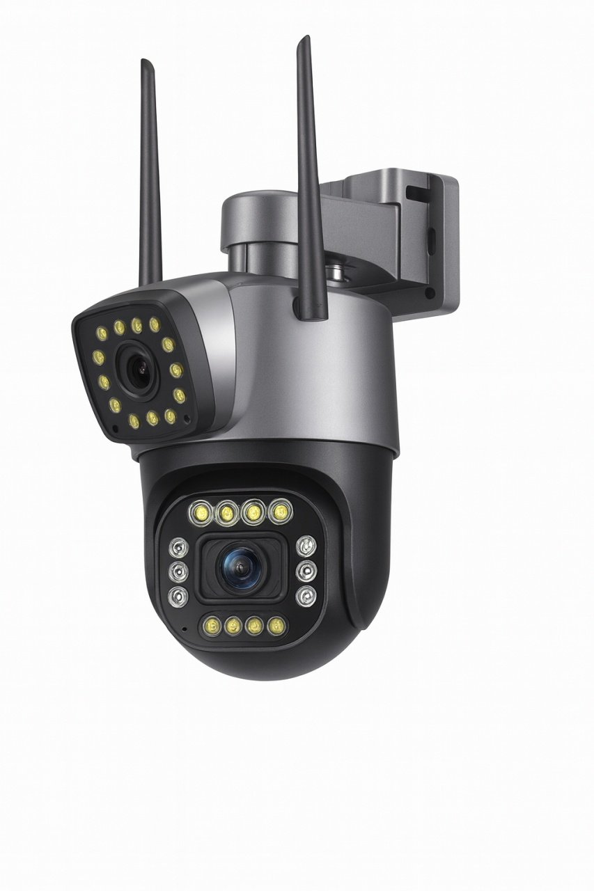 Camera IP Wi-Fi, 6MP, PTZ, Night Vision, IP66.
