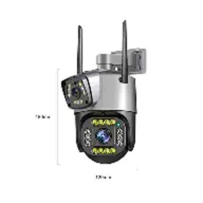 Camera IP Wi-Fi, 6MP, PTZ, Night Vision, IP66.