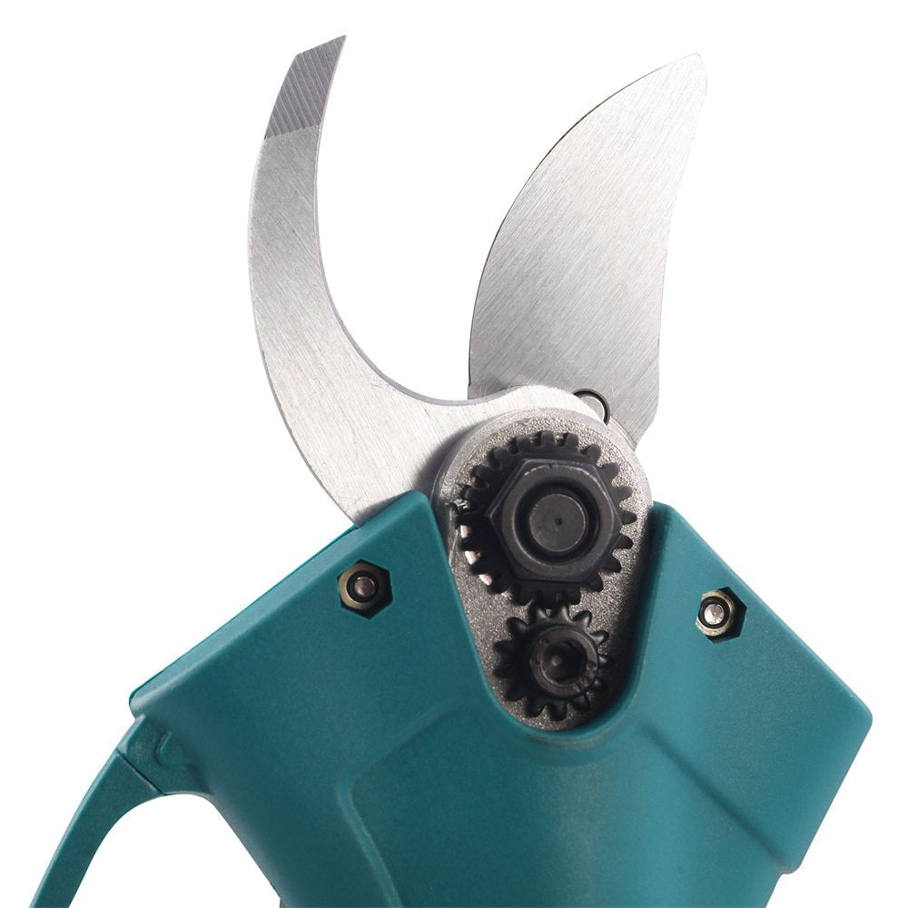 Set Grădinărit 2-în-1: Mini Drujbă Telescopică & Foarfecă Electrică - 2 Acumulatori 48V, Lamă 15cm & Motor Brushless