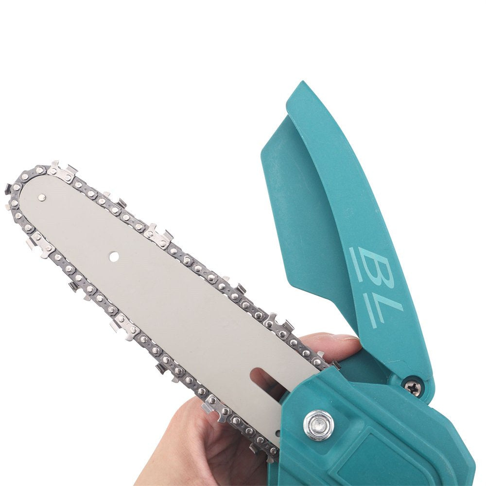 Set Grădinărit 2-în-1: Mini Drujbă Telescopică & Foarfecă Electrică - 2 Acumulatori 48V, Lamă 15cm & Motor Brushless