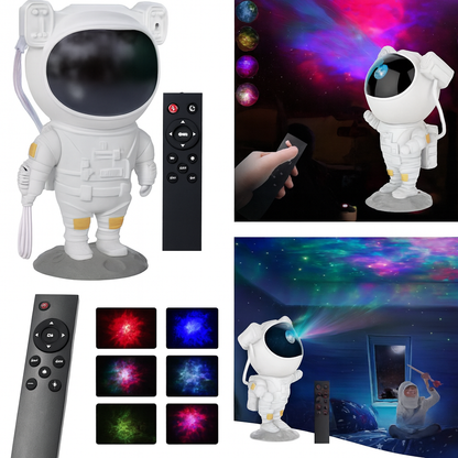 Proiector de stele  Astronaut, Lampa de veghe pentru copii