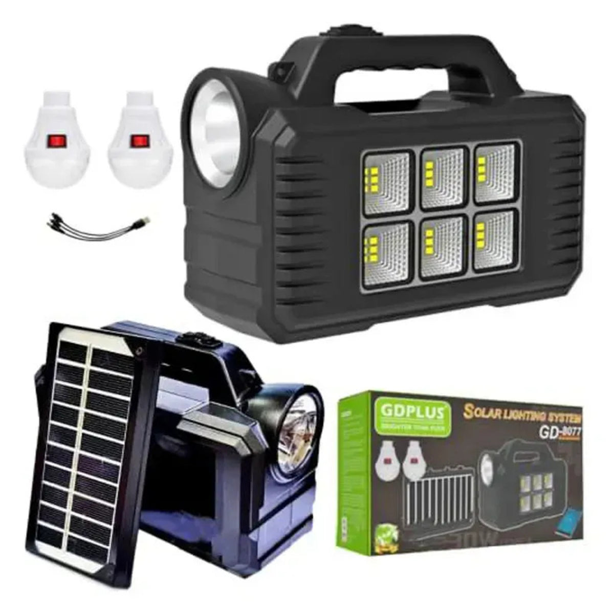 Kit Solar Portabil GD SolarGo 4000 mAh