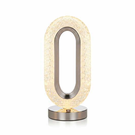 Lampă LED Cristal, Lumina Ambientală 3 Culori.