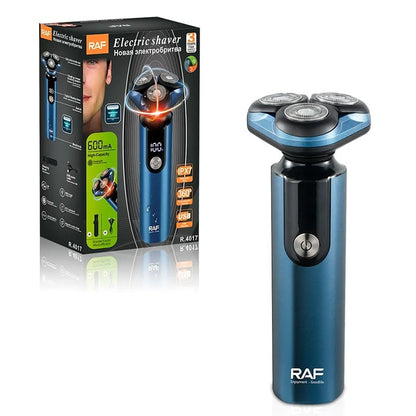 Aparat de ras electric cu trei lame Raf, impermeabil, 600mAh, 3W.