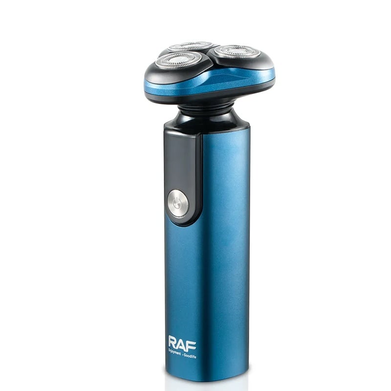 Aparat de ras electric cu trei lame Raf, impermeabil, 600mAh, 3W.