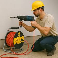 Rola Prelungitor 50M cu 4 Prize – Cablu 3x2.5mm cu Tambur.