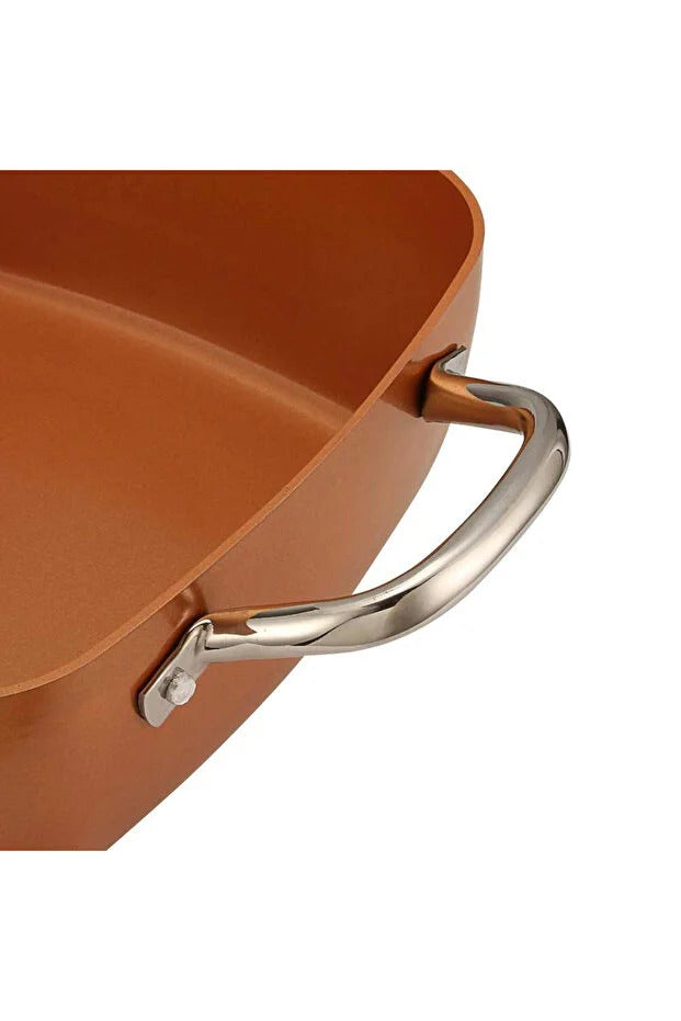 Tigaie  multifunctionala non-aderenta patrata