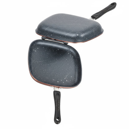 Tigaie dubla din aluminiu, ceramica