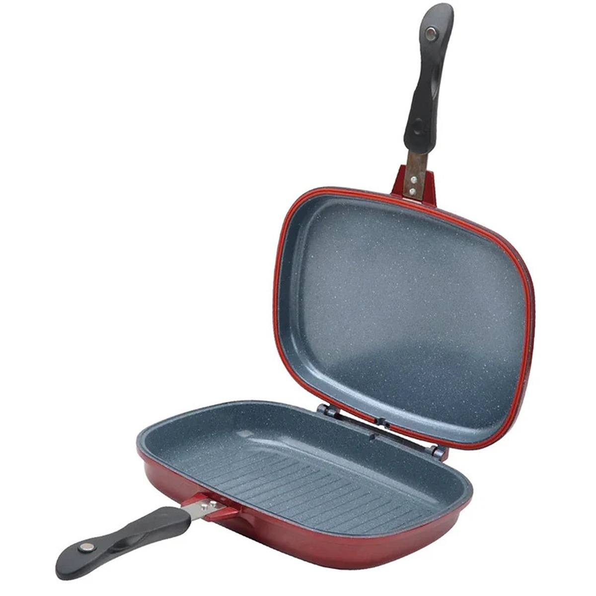 Tigaie dubla din aluminiu, ceramica