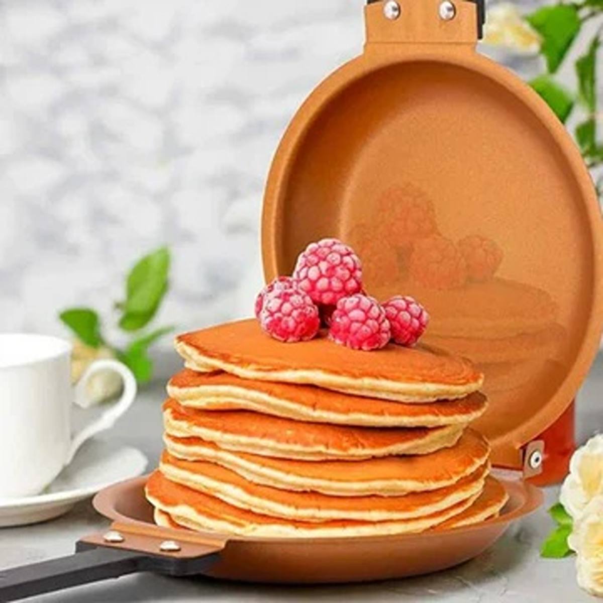 Tigaie dubla pentru clatite americane