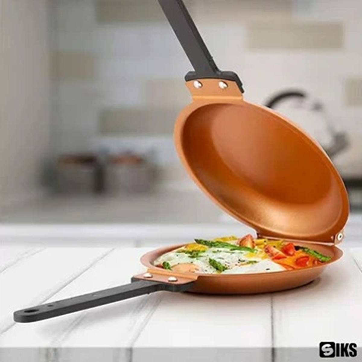 Tigaie dubla pentru clatite americane