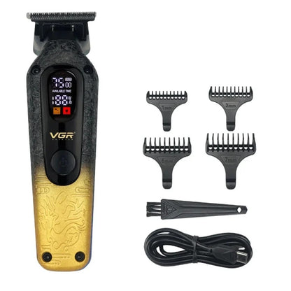 Trimmer Profesional VGR V-879T – Lamă Ceramică & Titan
