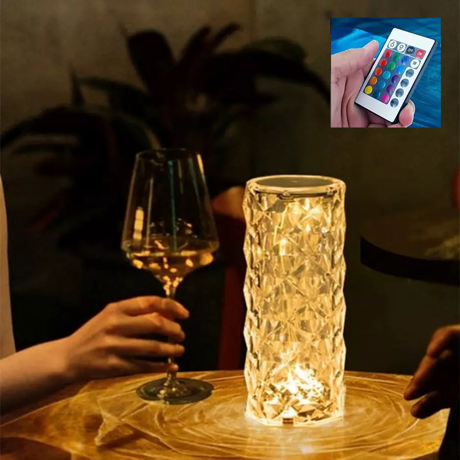 Lampa LED Ambientala cu Telecomanda pentru birou, 16 Culori