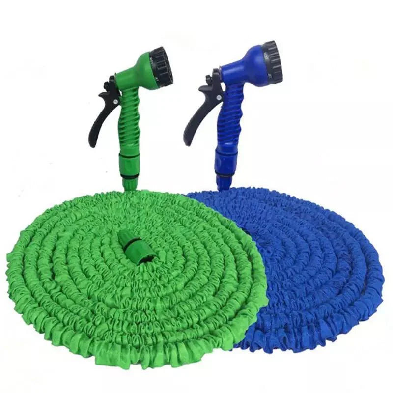 Furtun Extensibil de Gradina, 60/40/30/22.5/15m cu Pistol de udat.