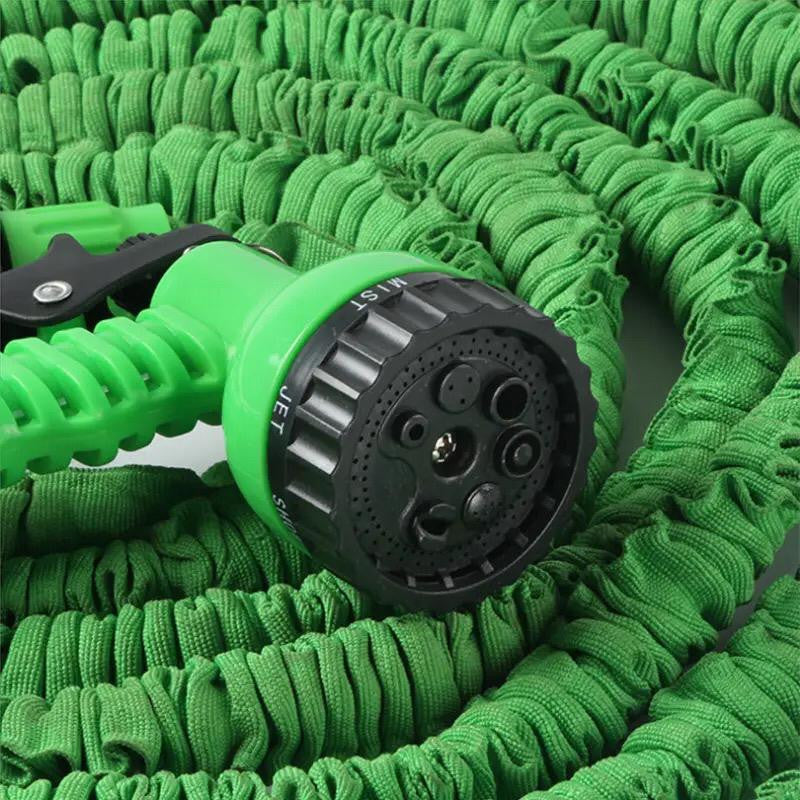 Furtun Extensibil de Gradina, 60/40/30/22.5/15m cu Pistol de udat.