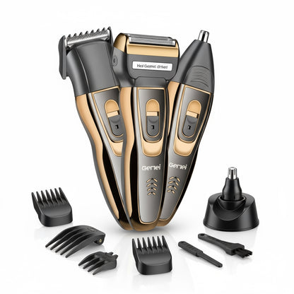 Aparat de tuns si ras 3 in 1 Geemy Multishaver