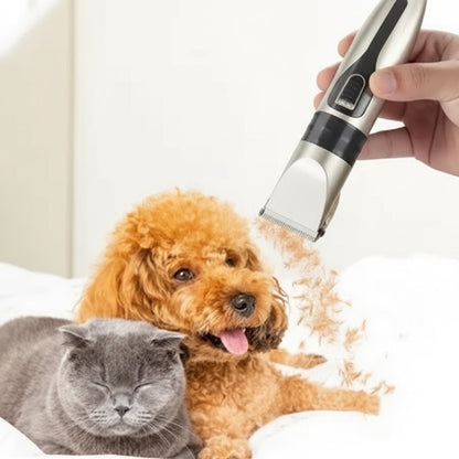 Mașină de Tuns Animale Fără Fir, 1200 mAh, Accesorii Incluse, Motor Silențios