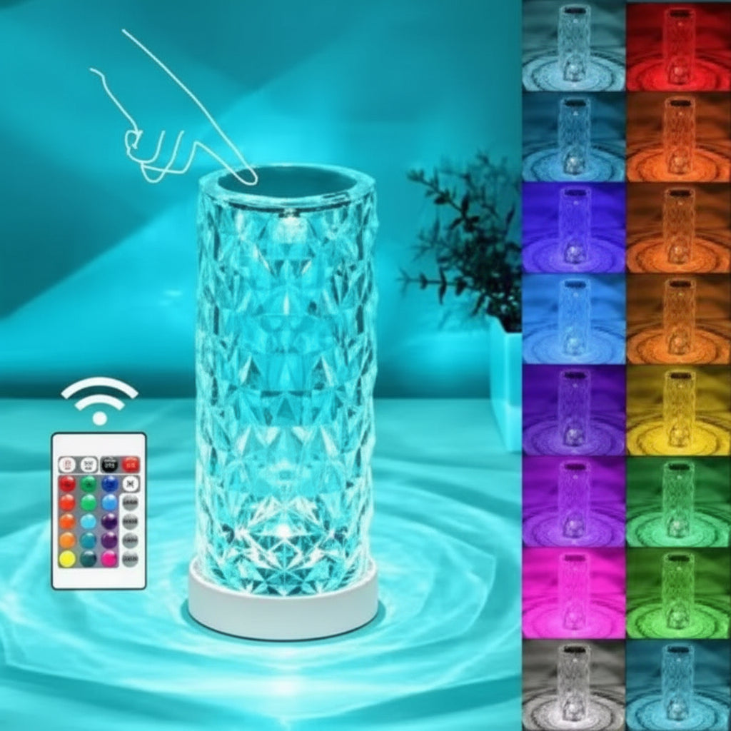 Lampa LED Ambientala cu Telecomanda pentru birou, 16 Culori