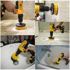 Set 3 Perii Curatare Cu Adaptor Pentru Bormasina/Autofiletanta.