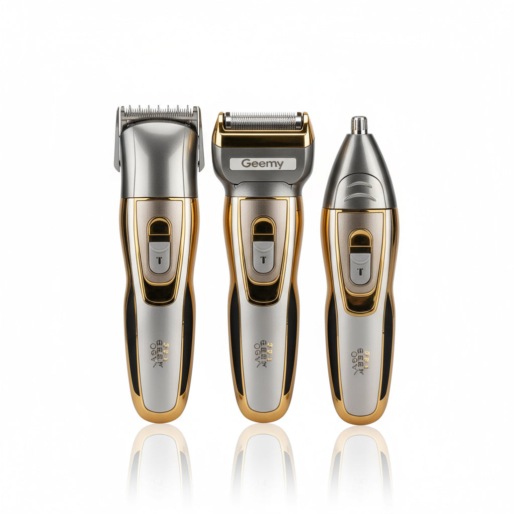 Aparat de tuns si ras 3 in 1 Geemy Multishaver