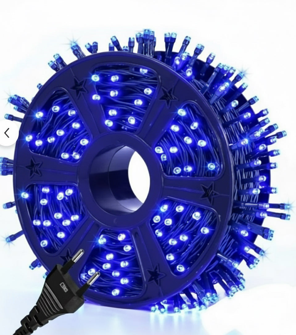 Instalație de Crăciun 100m - 450 led-uri – Lumini Colorate