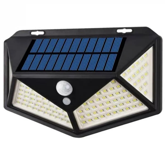 Lampa Solara cu 114 LED-uri si senzor de miscare.