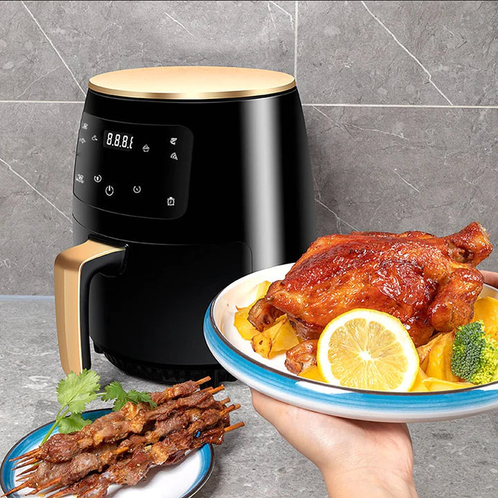 Friteuza Fara Ulei Air Fryer , Display Digital, Functie de Coacere
