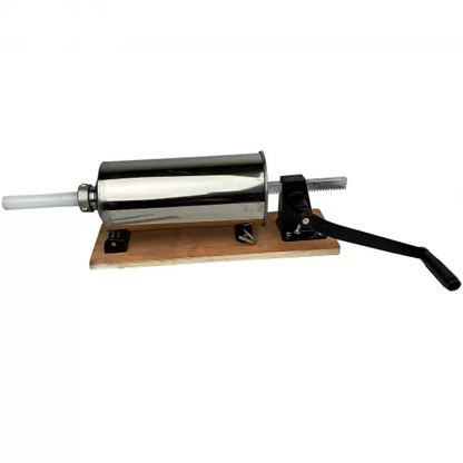 Masina de Facut Carnati 4L din INOX Blat din Lemn