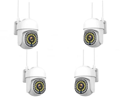 Pachet  x4  Camere Wifi de Exterior  , Vizualizare Live pe Telefon, Night Vision, Senzor de Miscare.