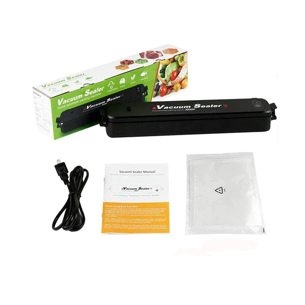 Aparat de Sigilat & Vidat Alimente + 10 pungi — Vacuum Sealers