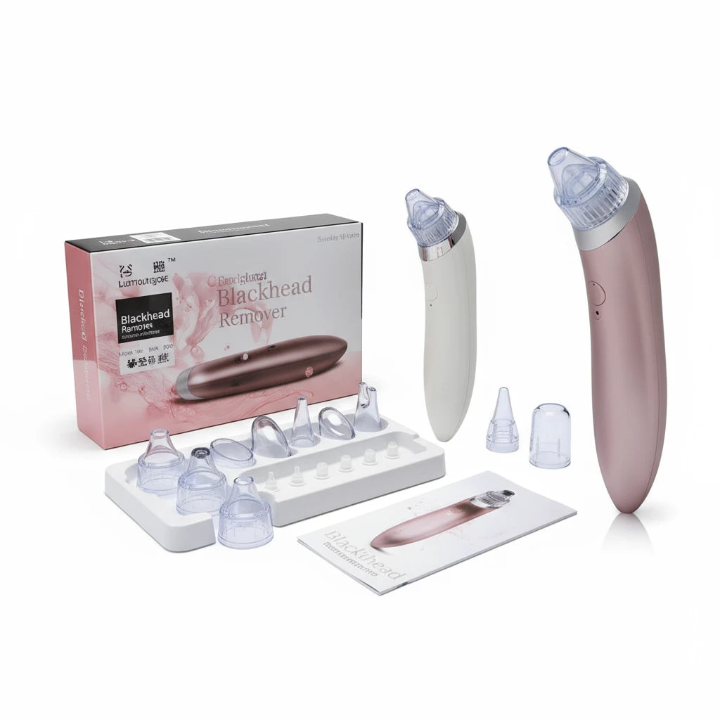 Aparat indepartat puncte negre si cosuri, cu 3 viteze de extractie.