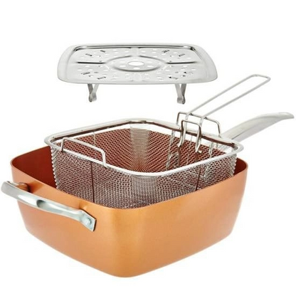 Tigaie  multifunctionala non-aderenta patrata