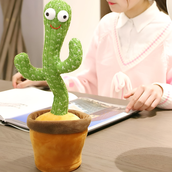 Jucarie cactus, canta, danseaza si imita cuvinte