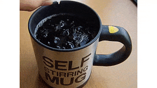 Cana cu amestecare automata